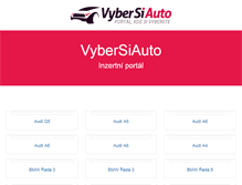 Tablet Screenshot of peugeot-106.vybersiauto.cz